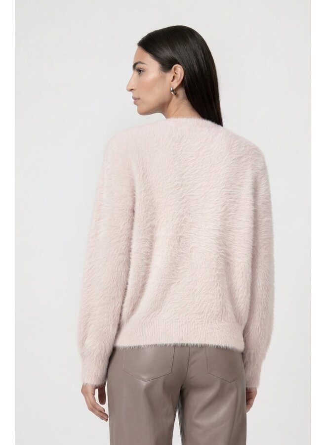 Monari Fluffy Vest Roze 809985