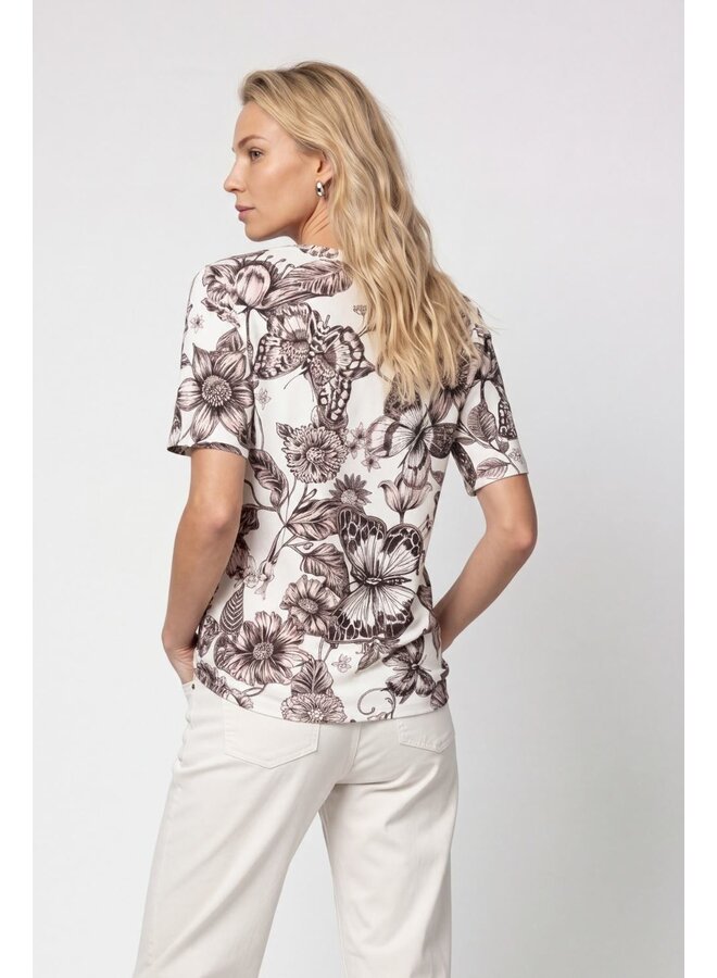 Monari Shirt Taupe 809767
