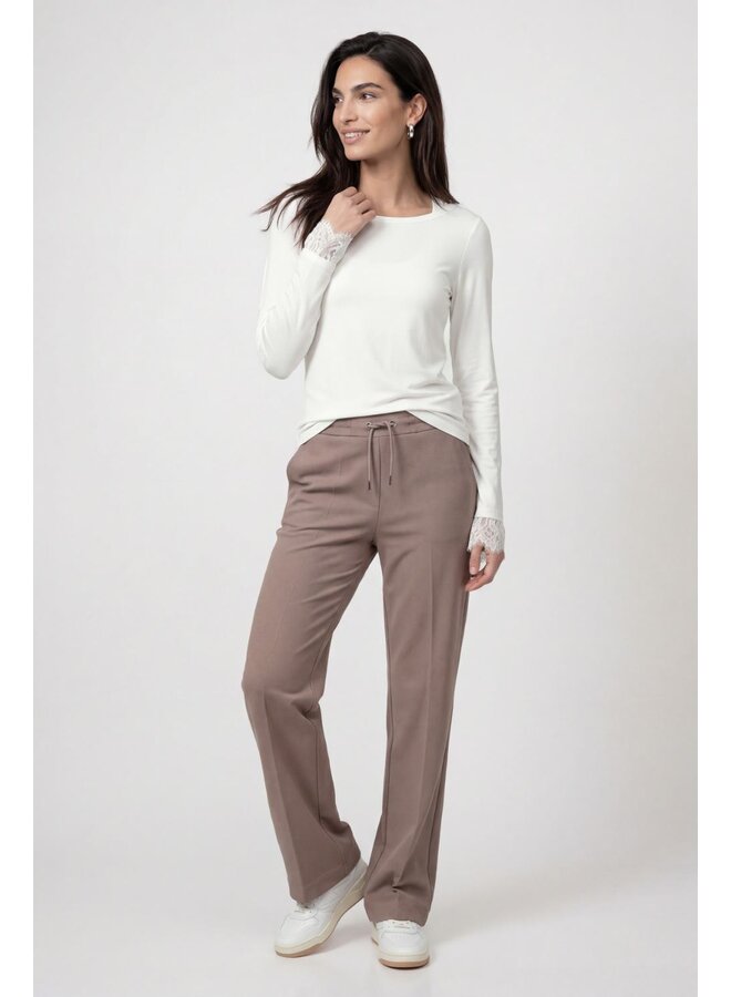 Monari Broek Taupe 810119
