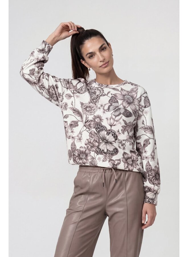 Monari Sweater Taupe 809766