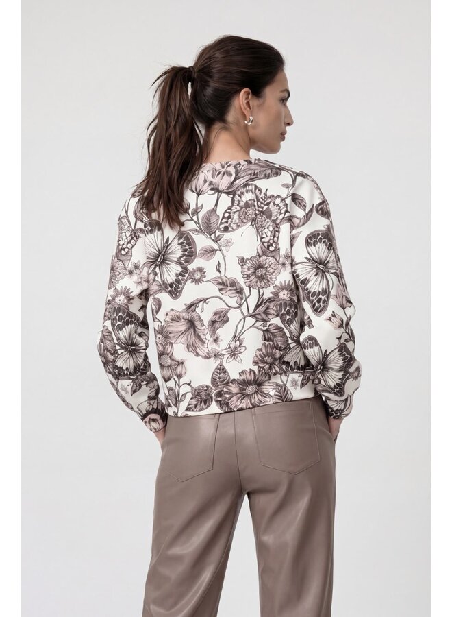 Monari Sweater Taupe 809766