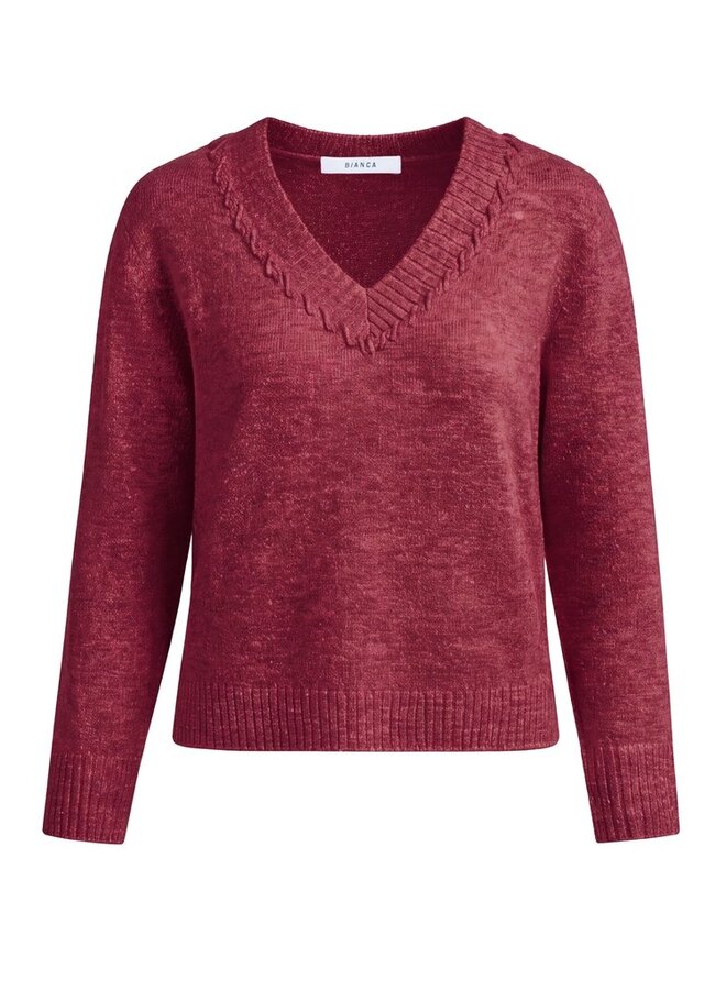 Bianca Pullover Bourgogne 88016