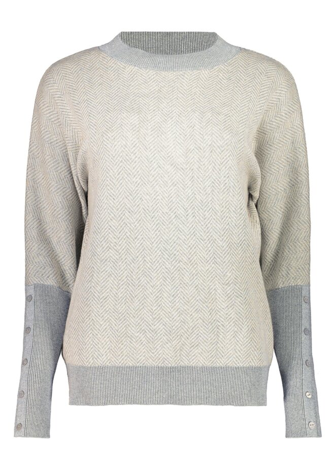 Bloomings Amsterdam Pullover Grijs SLK20-9042