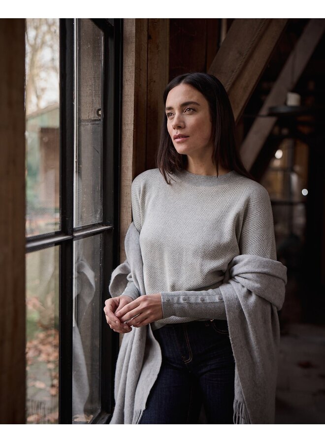Bloomings Amsterdam Pullover Grijs SLK20-9042
