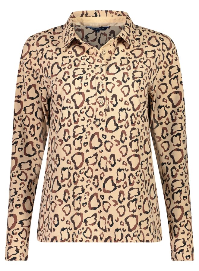 Bloomings Amsterdam Poloshirt Camel SLT14-9093