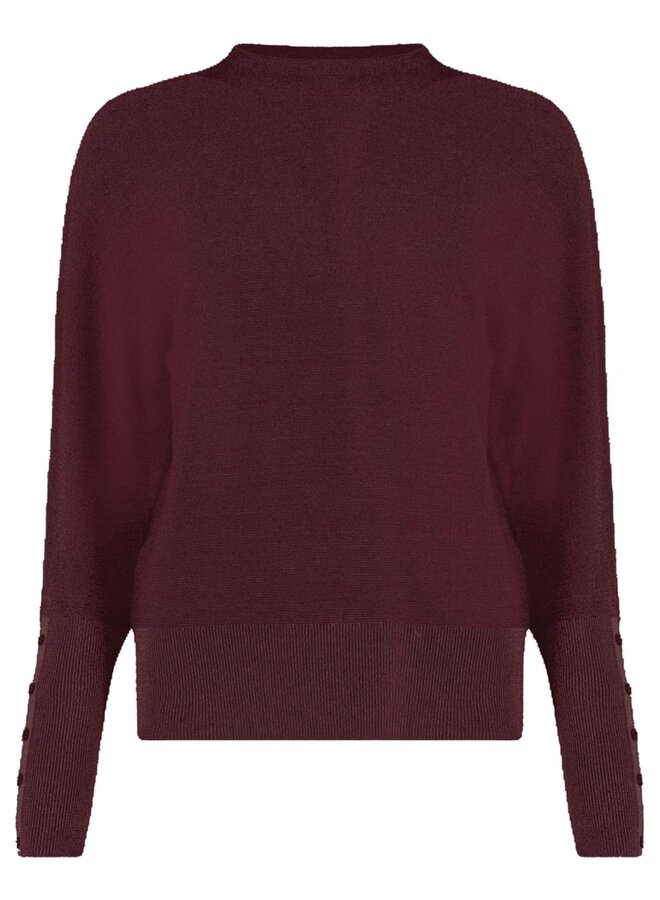 Bloomings Amsterdam Pullover Bourgogne SLK20-9039