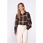 Poools Blouse Bruin 633211