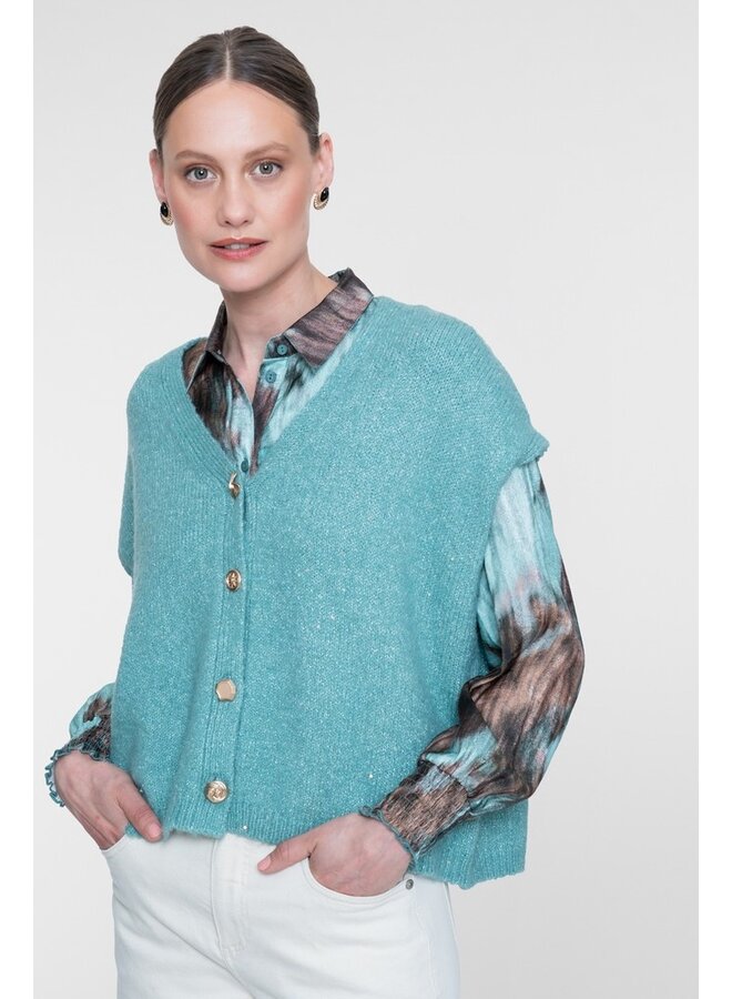 Geisha Blouse Mint 63658-20