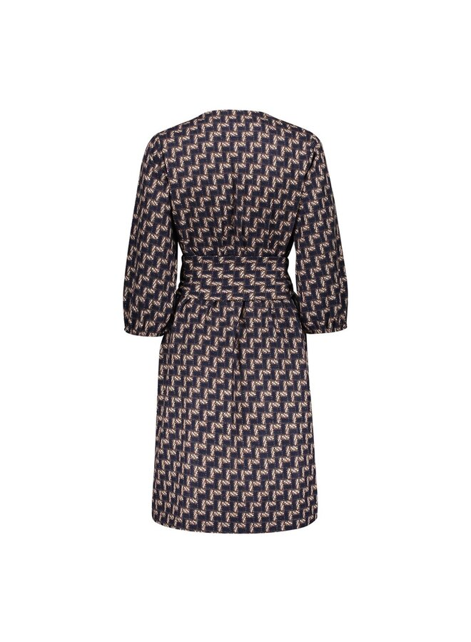 Geisha Jurk Bruin 67557-20