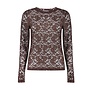Geisha Shirt Bruin 62581-14