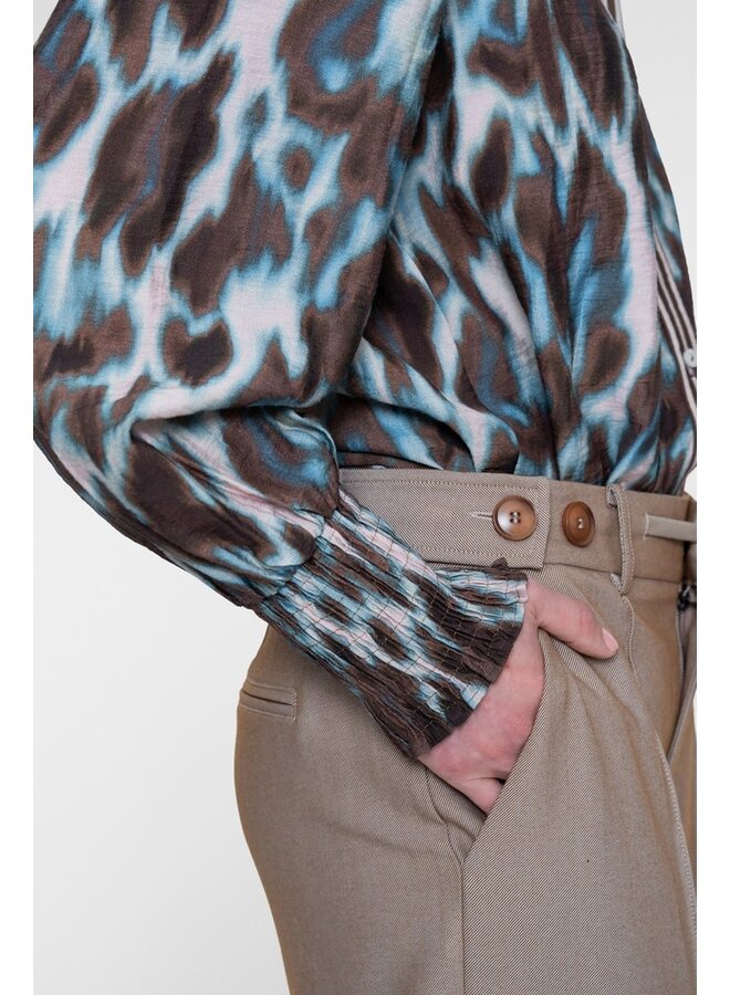 Geisha Blouse Bruin 63713-20