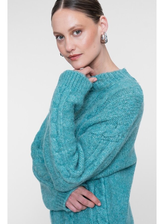 Geisha Pullover Smaragdgroen 64542-23