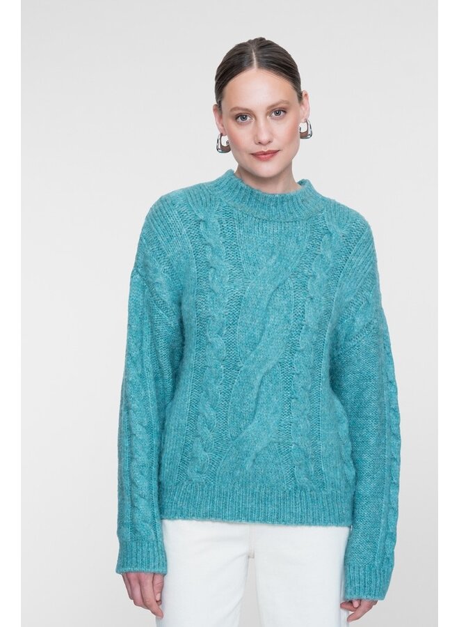 Geisha Pullover Smaragdgroen 64542-23