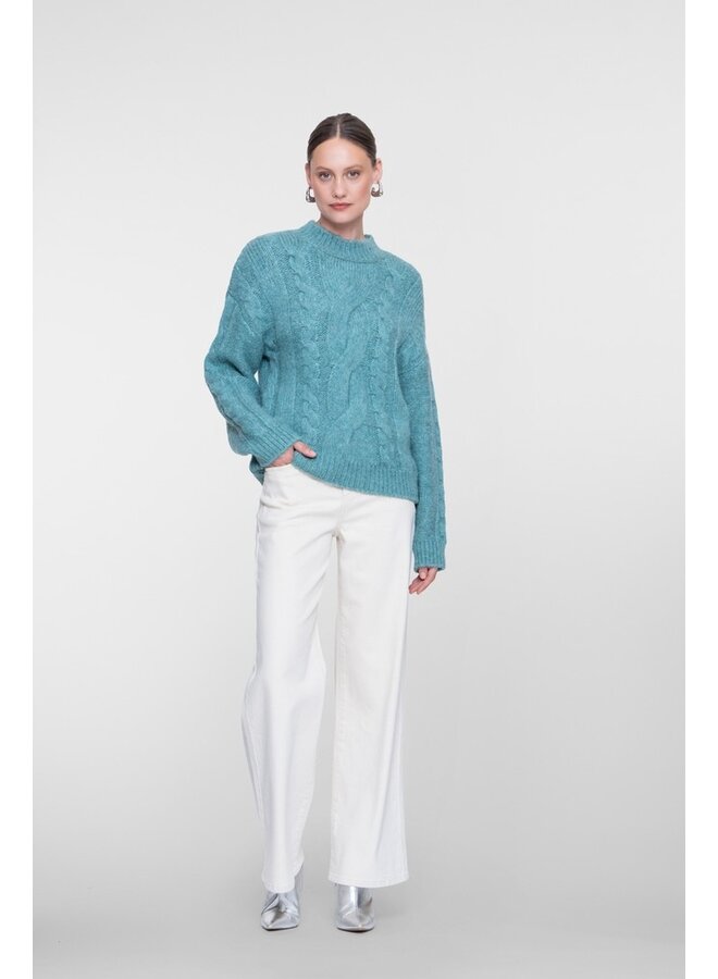 Geisha Pullover Smaragdgroen 64542-23