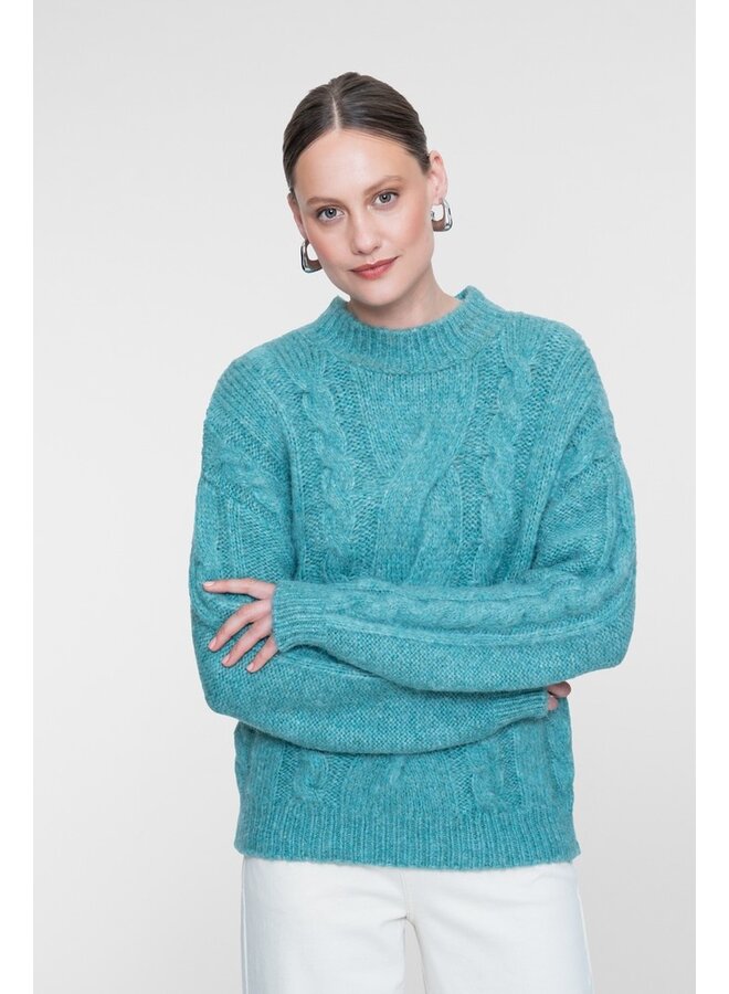 Geisha Pullover Smaragdgroen 64542-23