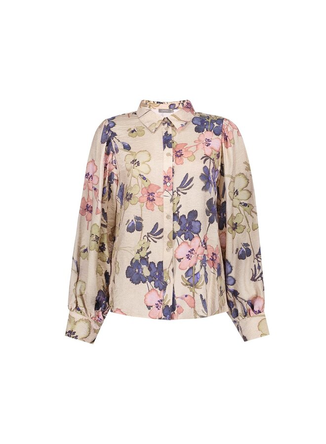 Geisha Blouse Beige 63665-20
