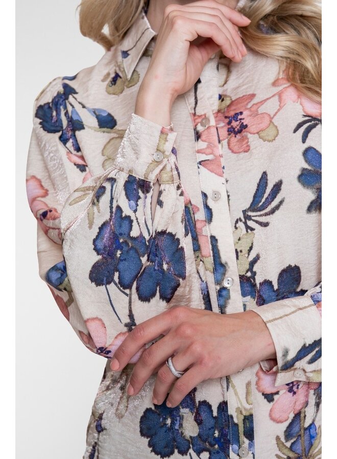 Geisha Blouse Beige 63665-20