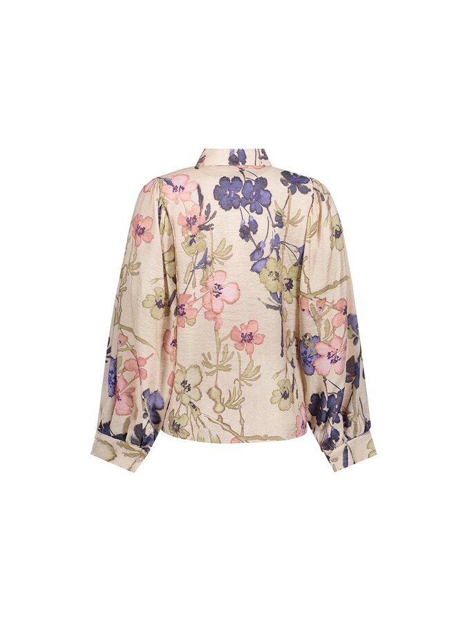 Geisha Blouse Beige 63665-20
