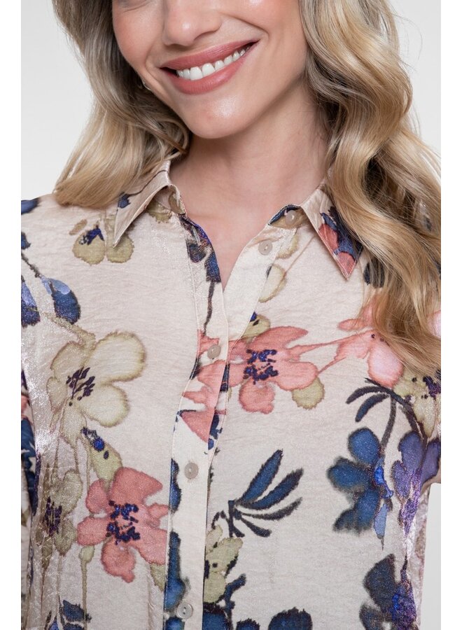 Geisha Blouse Beige 63665-20