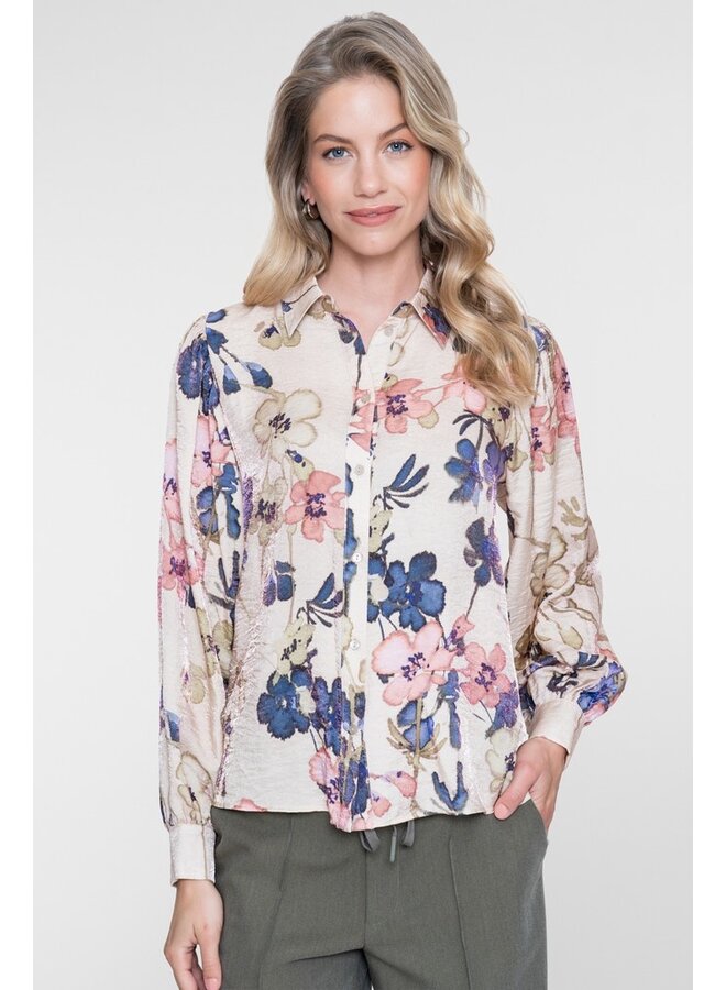 Geisha Blouse Beige 63665-20