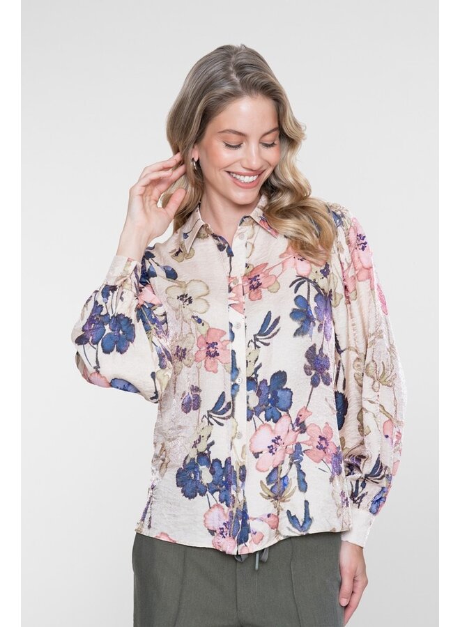 Geisha Blouse Beige 63665-20