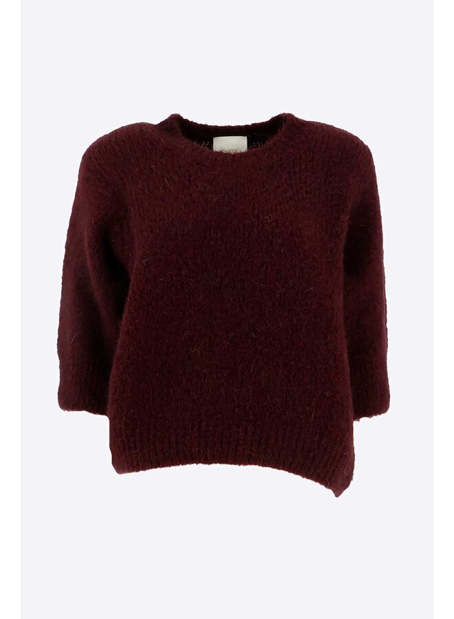 Signe Nature Pullover Bourgogne 842248