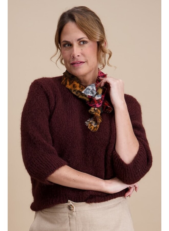 Signe Nature Pullover Bourgogne 842248