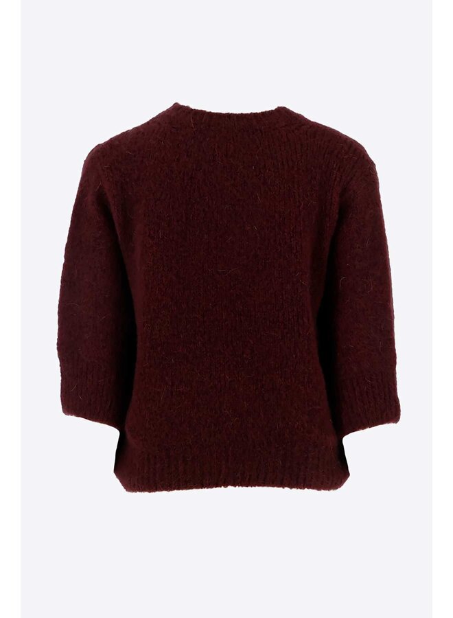 Signe Nature Pullover Bourgogne 842248
