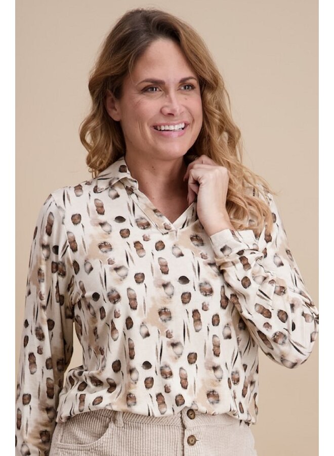 Signe Nature Blouse Beige 841004