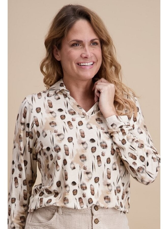 Signe Nature Blouse Beige 841004