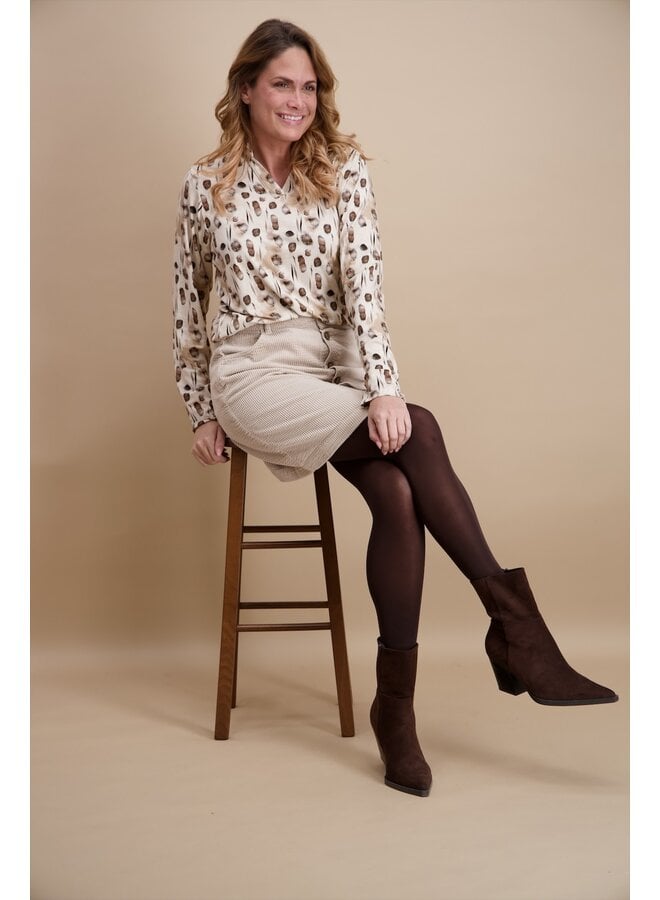 Signe Nature Blouse Beige 841004