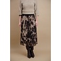 Signe Nature Plisse Rok Bruin 834090