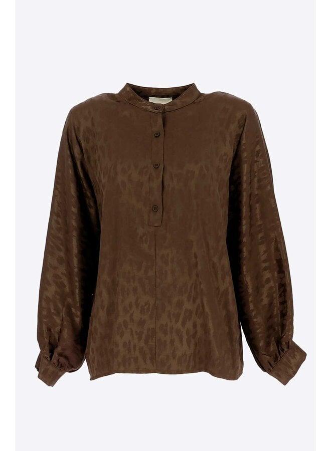 Signe Nature Blouse Bruin 840406