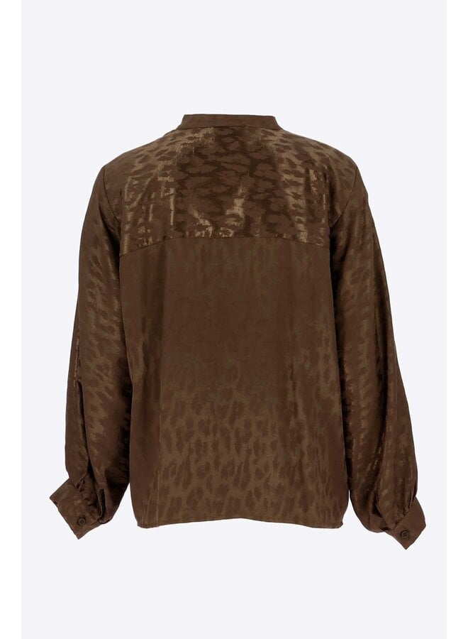 Signe Nature Blouse Bruin 840406