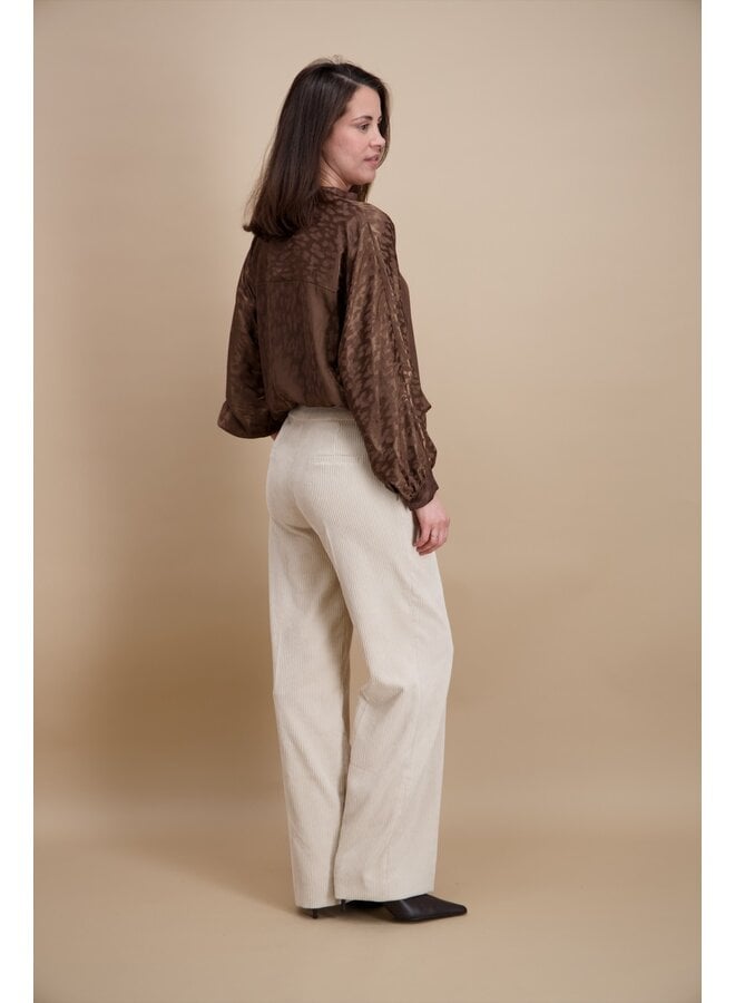Signe Nature Blouse Bruin 840406