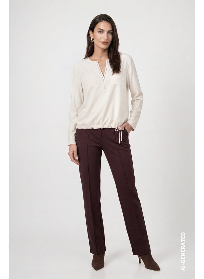 Monari Broek Bruin 810039