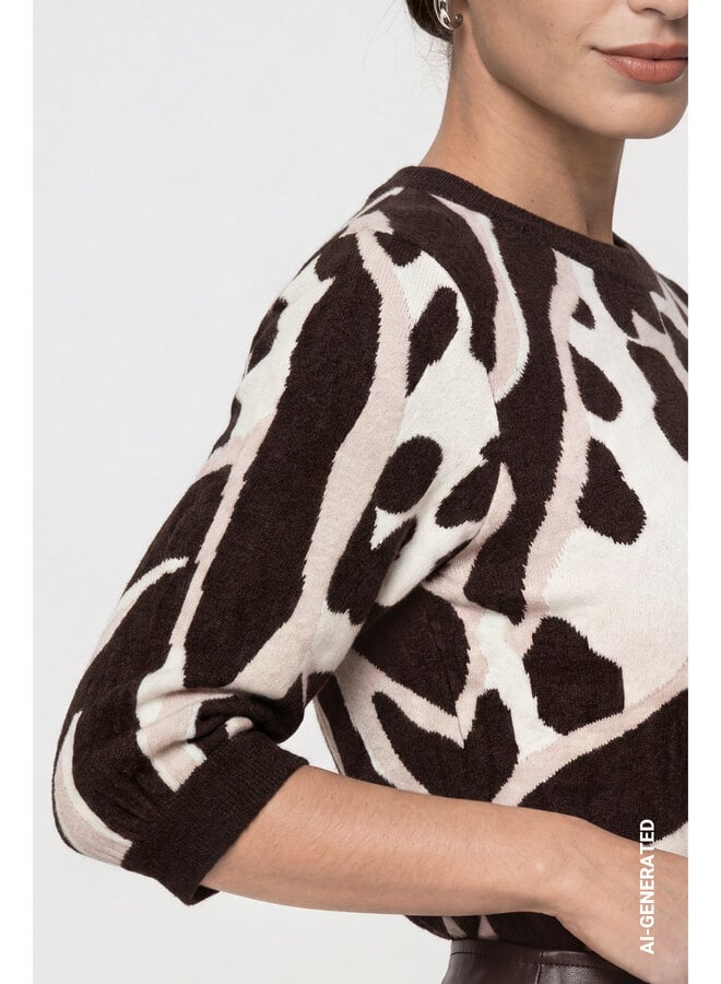 Monari Pullover Bruin 810069