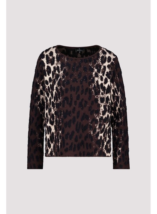 Monari Pullover Bruin 809889