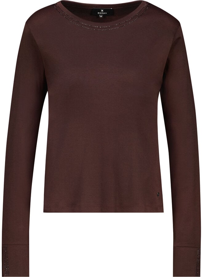 Monari Shirt Bruin 810053