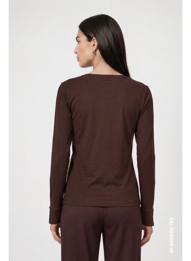 Monari Shirt Bruin 810053