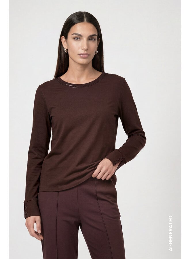 Monari Shirt Bruin 810053