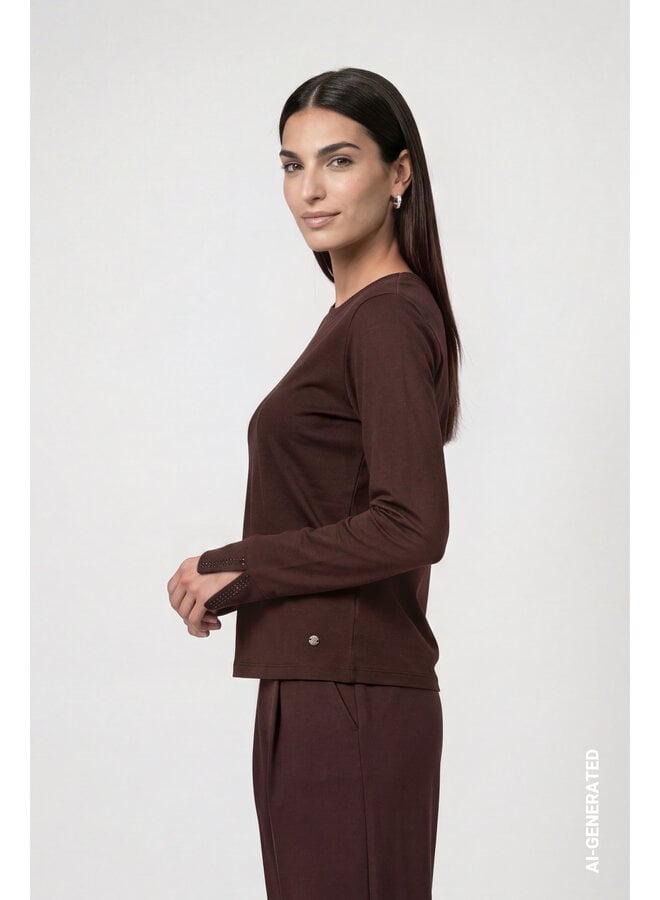 Monari Shirt Bruin 810053
