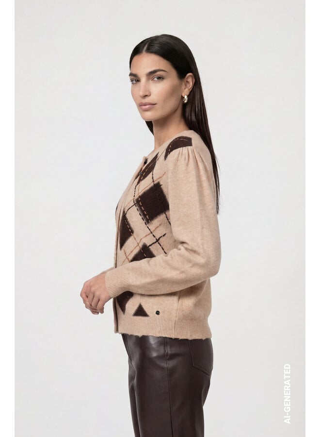 Monari Vest Camel 809895