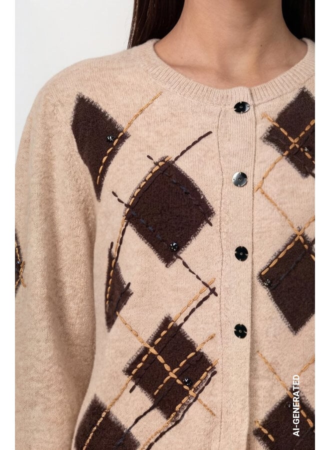 Monari Vest Camel 809895