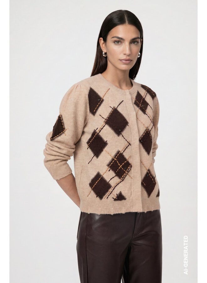 Monari Vest Camel 809895