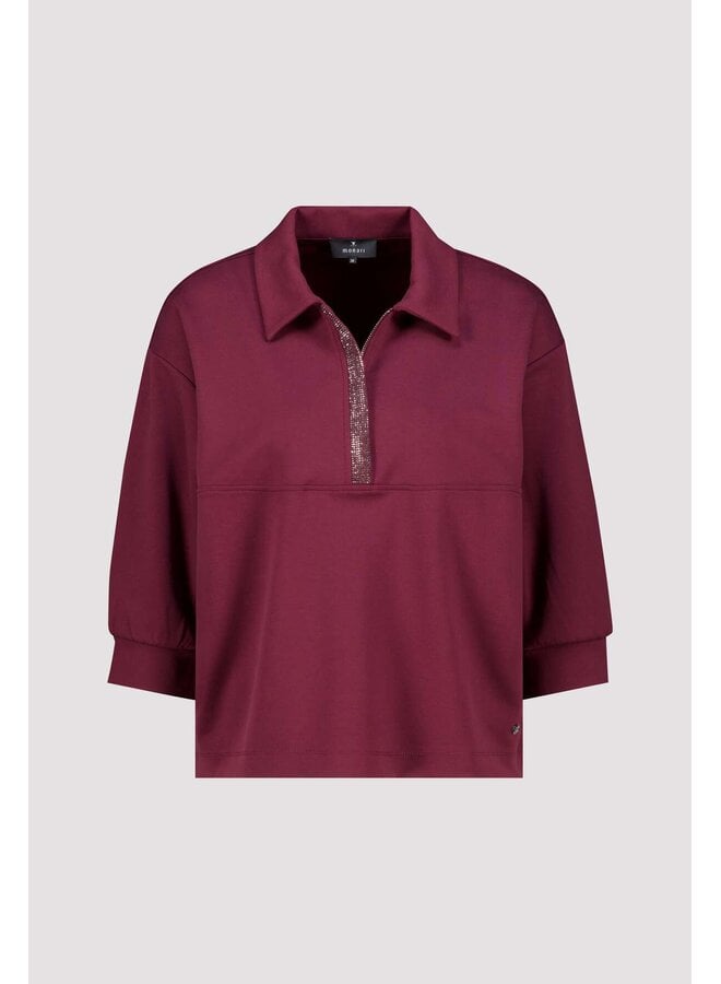 Monari Poloshirt Bourgogne 809854