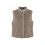 Frank Walder Teddy Bodywarmer Taupe 208851