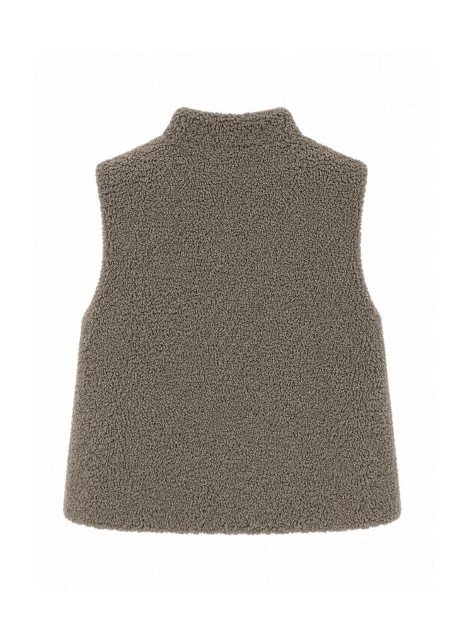 Frank Walder Teddy Bodywarmer Taupe 208851