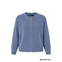 Frank Walder Sweatvest Jeansblauw 109356