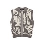 Frank Walder Vest Taupe 208860